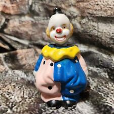 Vintage Hand-Painted Clown Bobblehead Bank Collectible picture