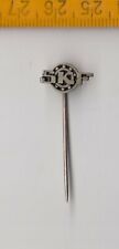 Vintage metal SKF Ball Bearrings logo stick pin badge 1960s picture