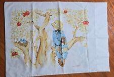 Vintage 1970s Holly Hobbie Pillow Case Standard Size picture