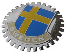 Swedish flag grille badge - Sweden for your Volvo or Saab picture