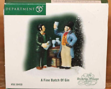 DEPT 56 A FINE BATCH OF GIN 58450 DICKENS VILLAGE CHRISTMAS picture