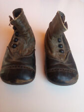 Antique WW 1 Era Military Style Baby Shoes picture