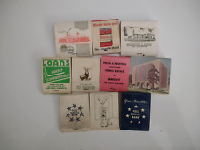 Vintage Matchbook Advertising Lot 10 PCs. Atlanta Winston picture