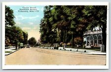 Vicksburg Mississippi~Cherry Street Mansion~Wagon & Autos in Neighborhood~1916 picture