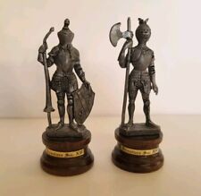 ✨️ Set of 2 Armatura Sec XV Dismounted Knights Tin Figurines picture