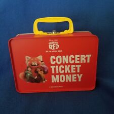 NEW Disney Pixar TURNING RED CONCERT TICKET MONEY BOX MEI and PANDA MEI. Rare picture