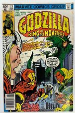 Godzilla King of the Monsters #23, Newsstand, VG, Marvel Avengers, Marvel 1979 picture