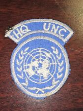 WWII Korean War US Army HQ UN United Nations Tab & Patch L@@K picture