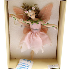 Putting on the Ritz By Popular Imports 2001 Flower Fairy Pink Ornament with Box picture