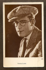 HAROLD LLOYD  POSTCARD VINTAGE 1930s REAL PHOTO  CARD picture