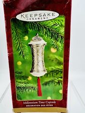 Hallmark 2000 Keepsake Millennium Time Capsule Christmas Ornament picture