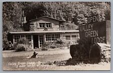 Valley Green Lodge On Redwood Hwy North Of Orick California RPPC Photo Postcard picture