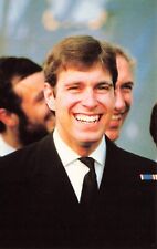Chrome Postcard ~ Prince Andrew of Great Britain - C. 1980 picture