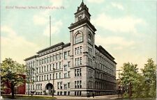 C.1910s Philadelphia PA Girls Normal School Unused Pennsylvania Postcard 131 picture
