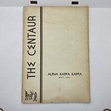 The Centaur Alpha Kappa Kappa (May, 1941, Paperback) Vintage books picture