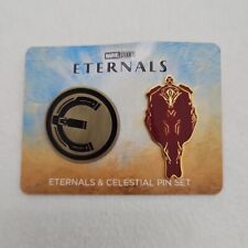 LOOT CRATE EXCLUSIVE MARVEL STUDIOS ETERNALS AND CELESTIAL PIN SET BNIP picture