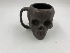 Cracker Barrel Stoneware 18oz Skull Coffee Mug CC02B07019 picture