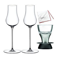 Riedel Supperleggero Spirits Crystal Wine 2 Glasses with Wine Aerator and Cloth picture