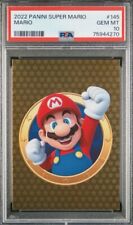 2022 Panini Super Mario #145 Mario Gold PSA 10 LOW POP picture