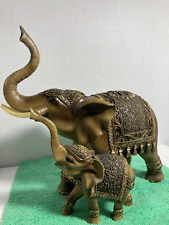Jumbo Elephant & Calf Decorative. Collectible Figurine picture