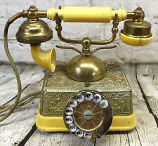 Vintage French Continental Rotary Phone AS IS For Parts Or Restoration picture