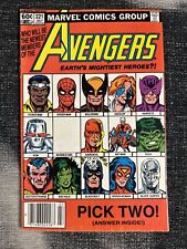 Avengers #221 Newsstand Variant She-Hulk joins the Avengers Marvel 1982 F/F+ picture
