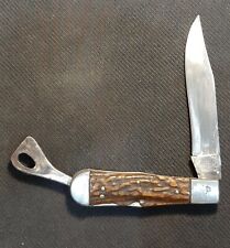 Extremely RARE  Wade & Butcher Swinguard Safety Folding Hunter  Vintage Knife... picture