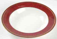 Wedgwood Swinburne Ruby Rimmed Soup Bowl 856554 picture