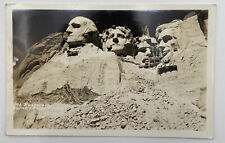 Postcard SD Mt. Rushmore Construction Verne's Photo Keystone South Dakota RPPC picture
