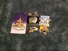 LOT OF 5 DISNEYLAND'S 50TH ANNIVERSARY COLLECTIBLE METAL PINS. picture