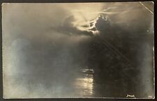 Sunset RPPC Vintage Real Photo Postcard Posted 1909 No Stamp picture