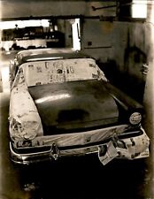 LD283 1957 Orig S. Wever Photo MIAMI COMMISSIONER GEORGE DUBREUILL CAR PAINT JOB picture