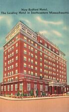 Vintage Postcard 1930's New Bedford Hotel In Southeastern Massachusetts MA picture