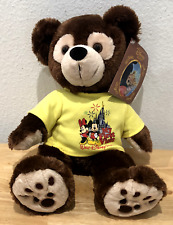NEW VINTAGE RARE HTF DISNEY PARKS FIRST VISIT PRE DUFFY TEDDY BEAR WITH TAGS picture