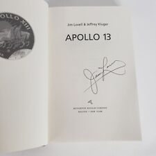 Jim Lovell Autographed Apollo 13 Book Signed HCDJ Jeffrey Kluger 2000 NASA picture