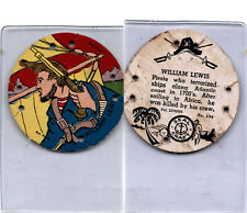 R123 Seal Craft, Seal Craft Discs, 1930's, #134 William Lewis, Pirate (B) picture