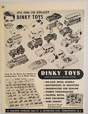 1955 Print Ad Dinky Toys Die-Cast Metal Models Bus,Tractor,Car Kenilworth,NJ picture