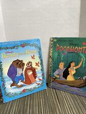 Little Golden Books (2) Beauty & the Beast, Pocahontas picture