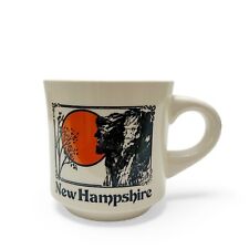 Vintage New Hampshire Old Man Of The Mountain Coffee Cup Mug Ceramic picture