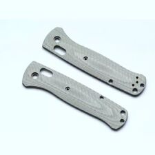 1 Pair Custom Made Carbon Fibre Handle Scales for Benchmade Bugout 535 Knife picture