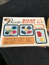 Vintage Pourette Soap Making Kit C313 new and complete picture