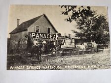 Panacea Springs Mt. Clemens Michigan MI Postcard 1980s repro picture