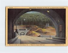 Postcard Twin Tunnels (Kittatinny and Blue Mt.) on Pennsylvania Turnpike, PA picture