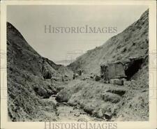 1943 Press Photo Japanese defense tents and cook shacks on Attu - nei08026 picture