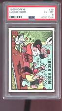 1959 Popeye #29 Olive Oyl Lunch Room PSA 6 Graded Card Ad-Trix King Features picture