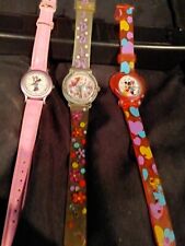 Vintage Female Disney Watches 3 Lot  picture
