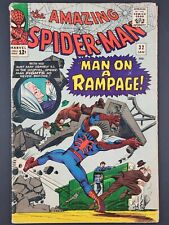 Amazing Spider-Man # 32 G 2nd Doc Connors Marvel Comics 1966 picture