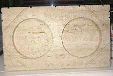1970's Mid-Century Travertine Double Picture Frame by Fratelli Mannelli picture