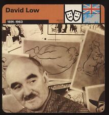 David Low  Edito Service Card Second World War II Life and Times picture