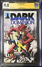 CGC x JSA 9.8 Set of 3 Dark Dominion #1,2,3 (10/1993) Signed by Jim Shooter Auto picture